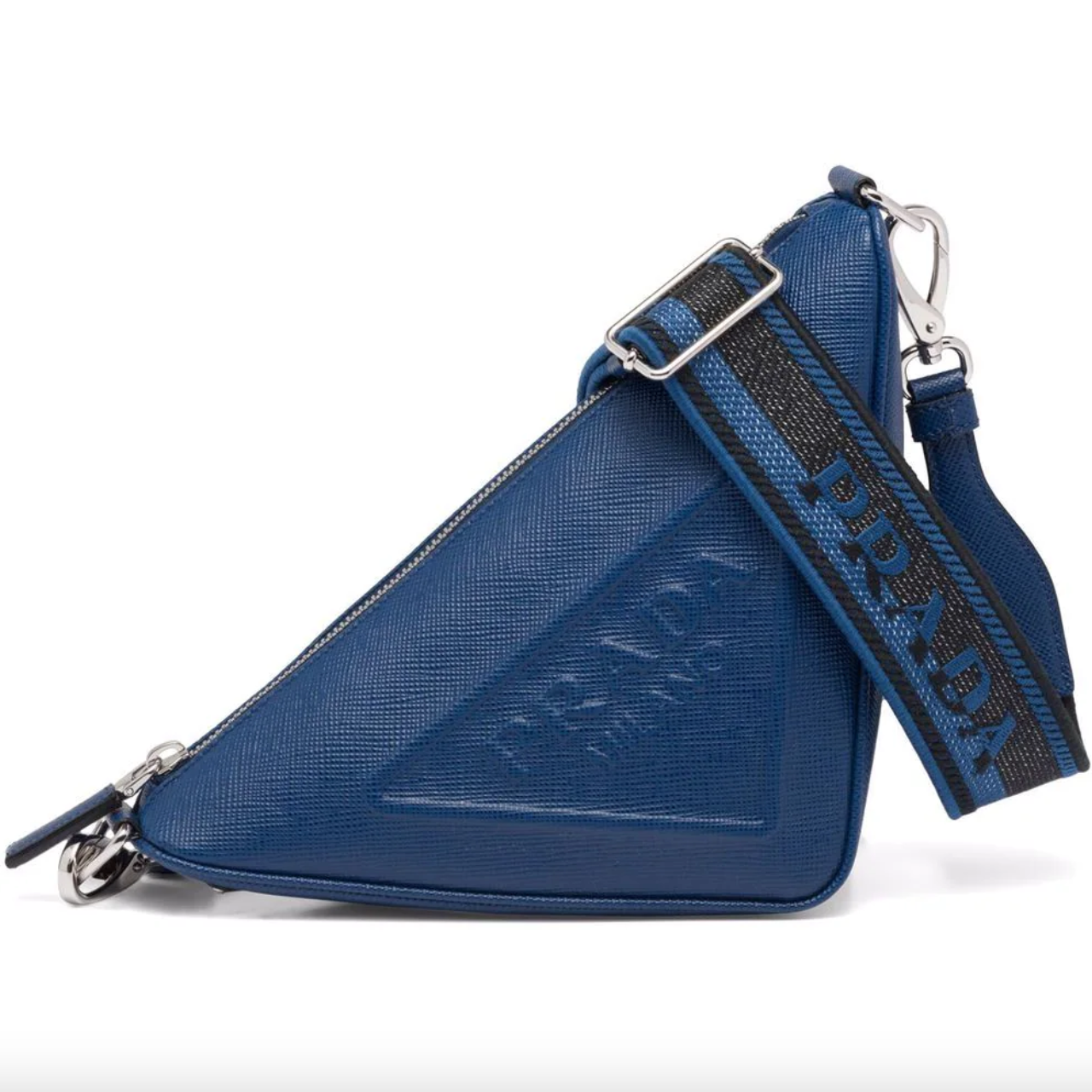 Prada Triangle double messenger bag - ShopStyle