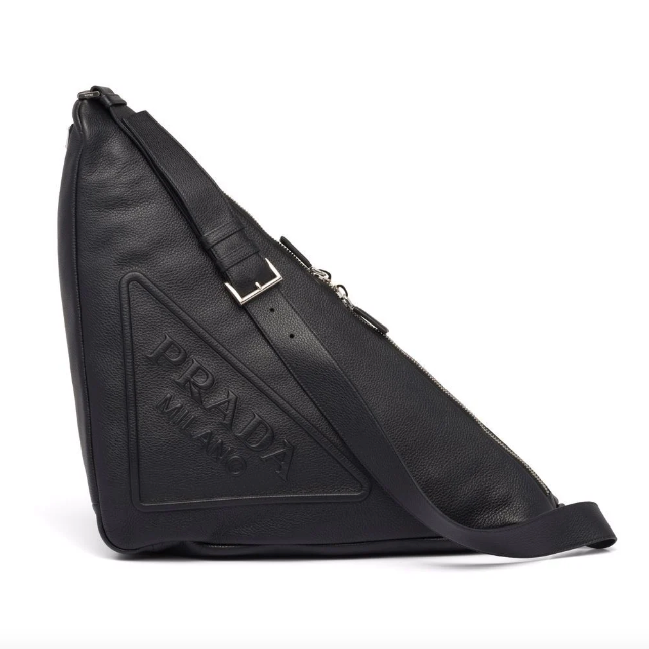 Prada Large leather Prada Triangle bag Crossbody