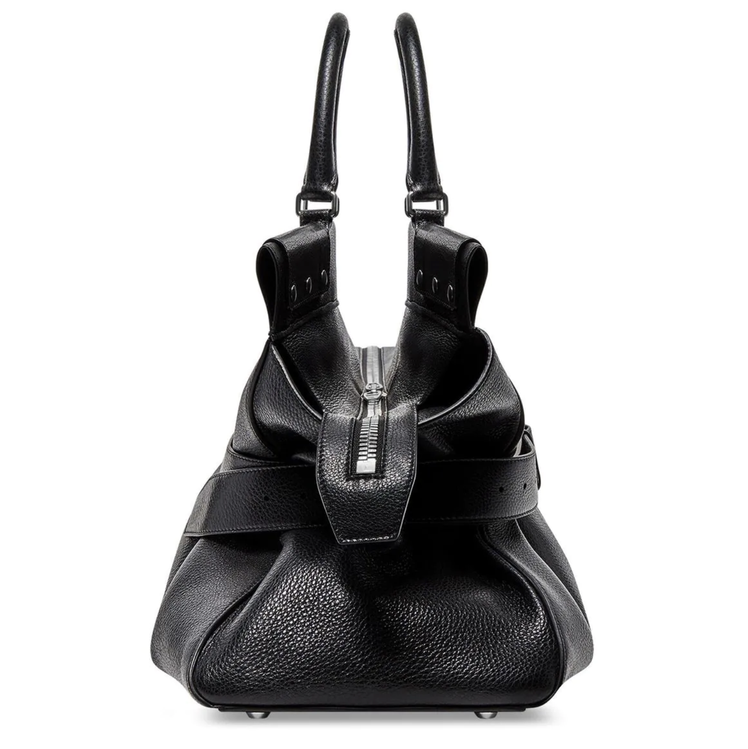 Luxury handbag - Balenciaga tote bag in black nylon