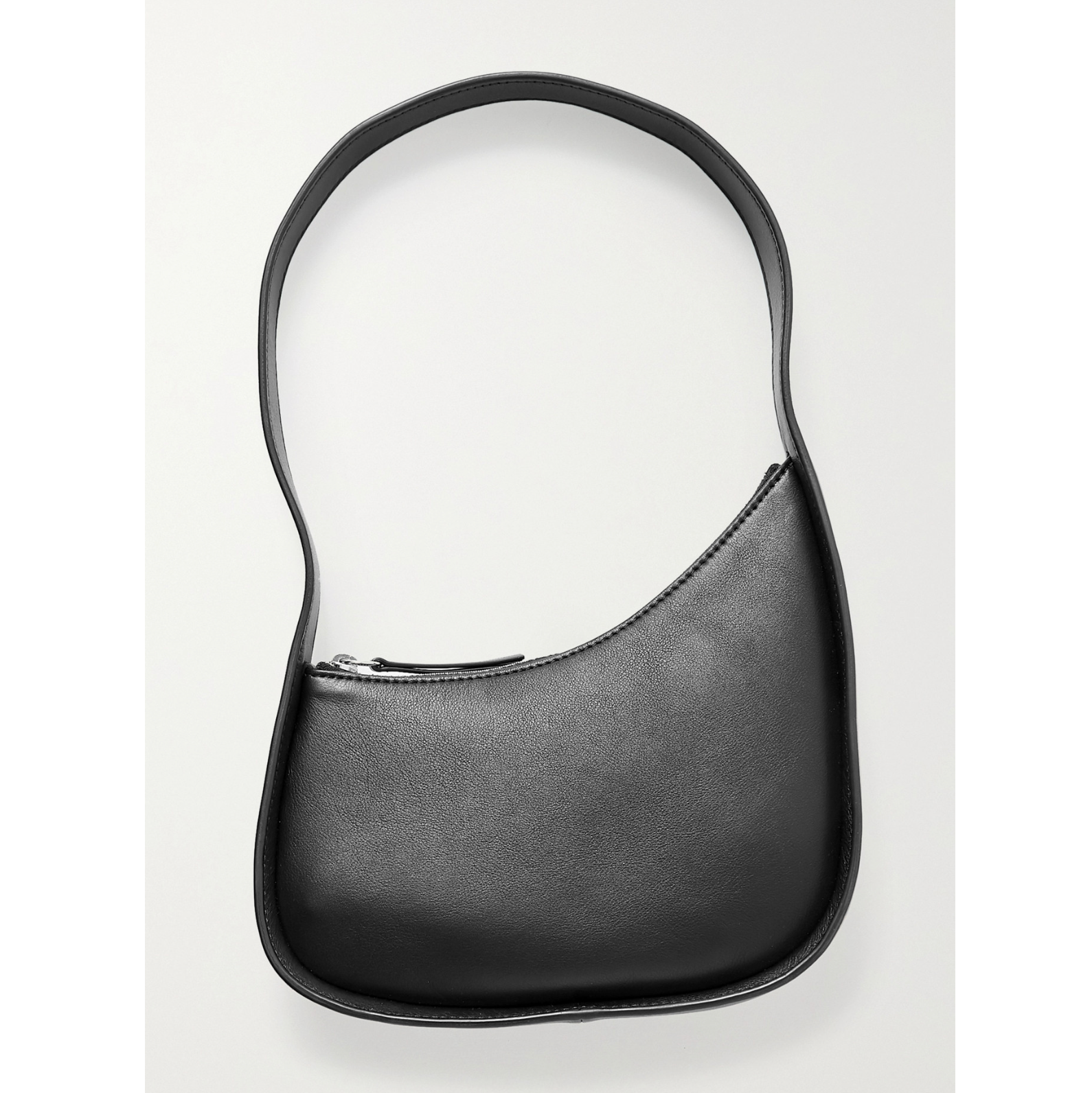 Halfmoon Bag Shoulder Bag Leather Handbag With Leather 