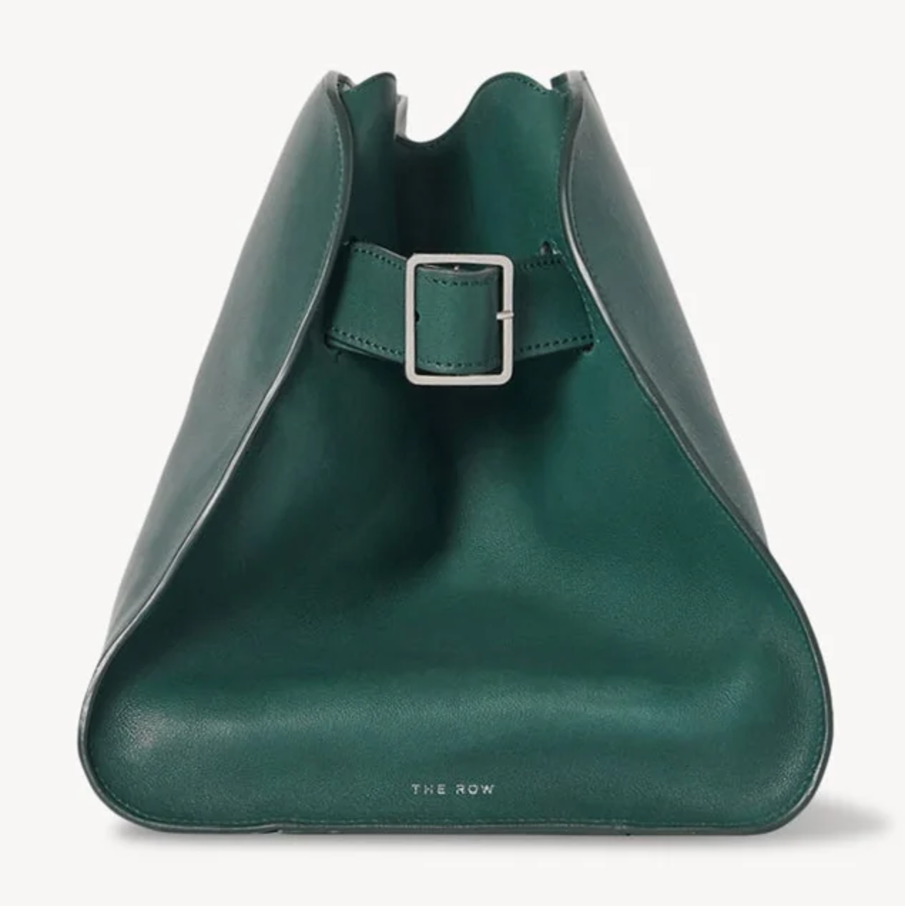 MARGAUX EW LEATHER CLUTCH  - GREEN