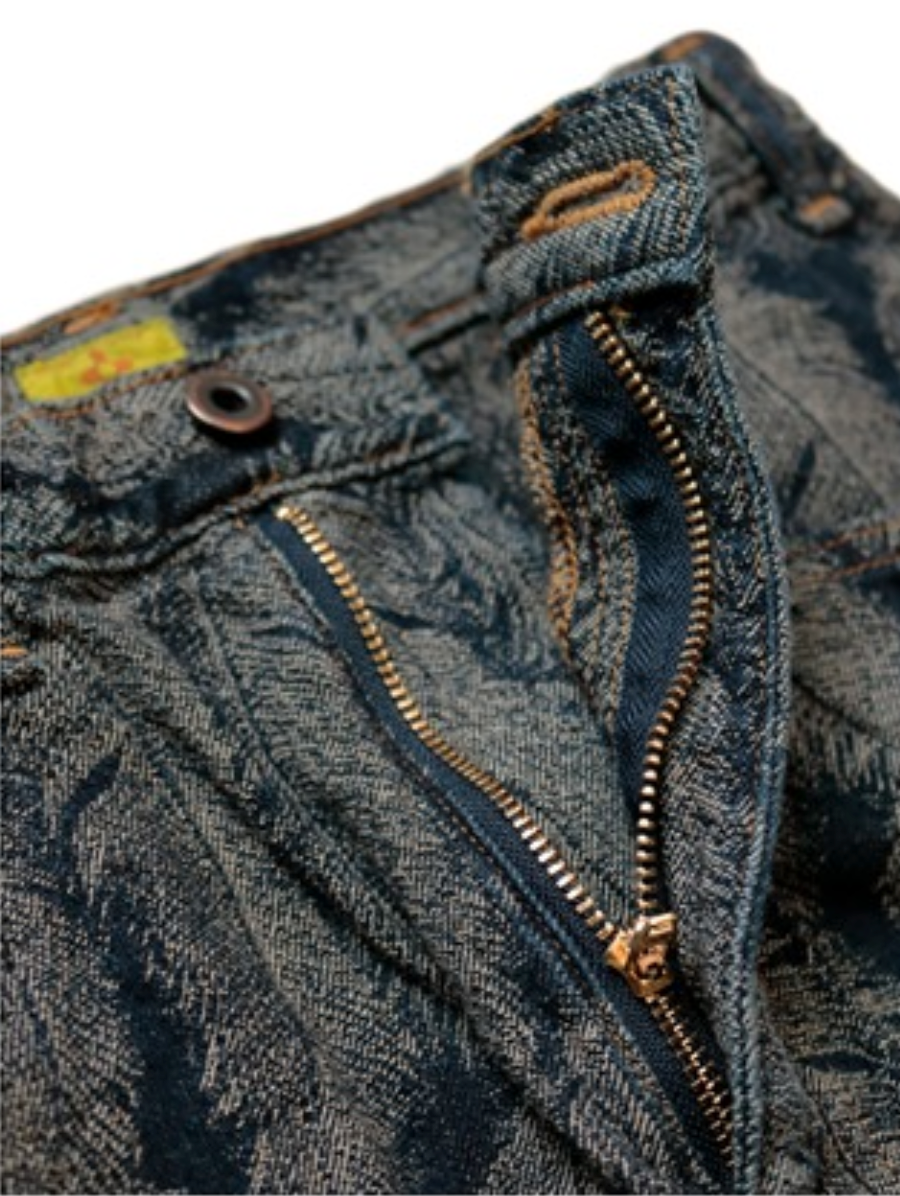 Multi-Panel Baggy Denim Jeans | Hype Streetwear - RADPRESENT