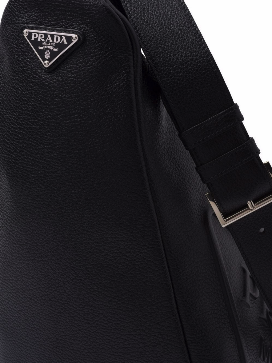 Prada Large leather Prada Triangle bag Crossbody