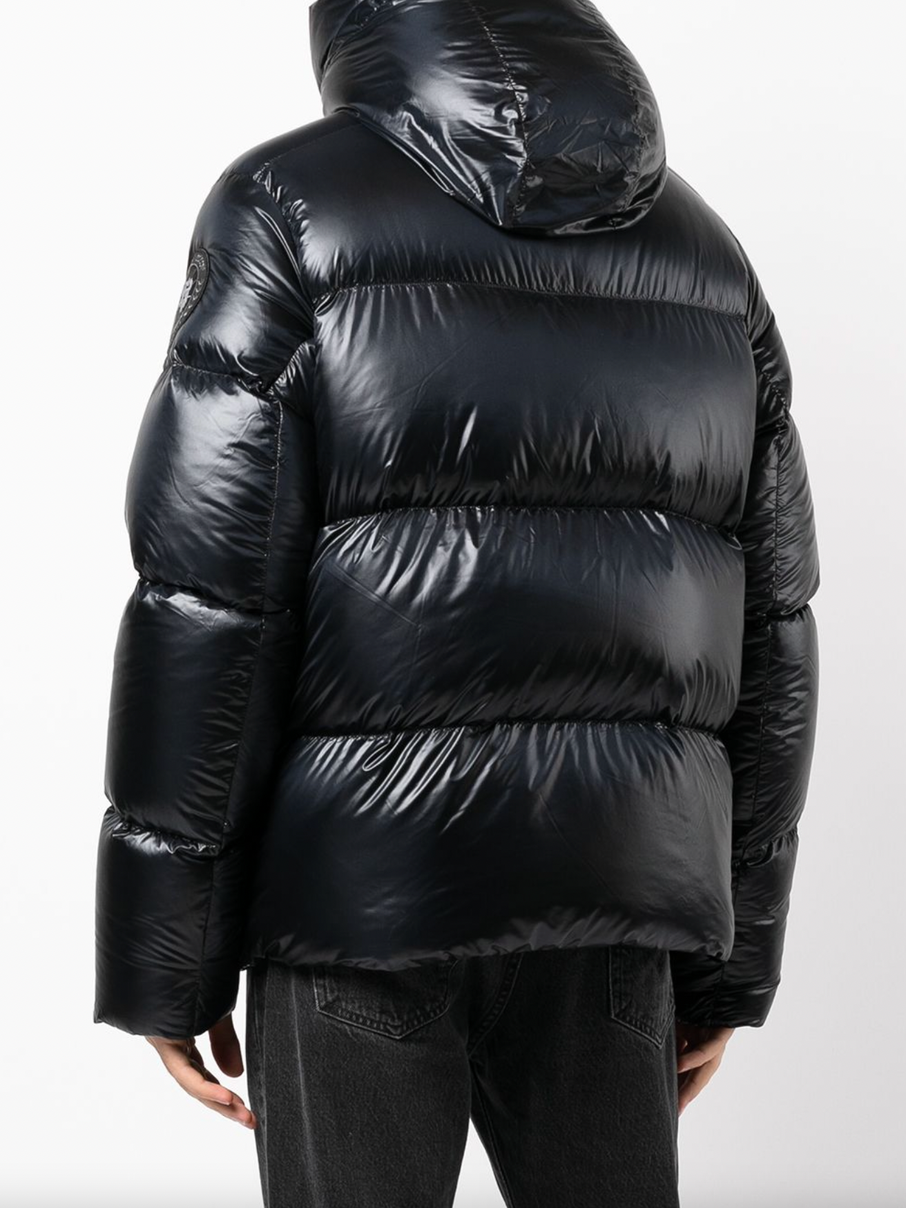 Moncler Maire Shiny Puffer Jacket with Removable Hood - Bergdorf Goodman