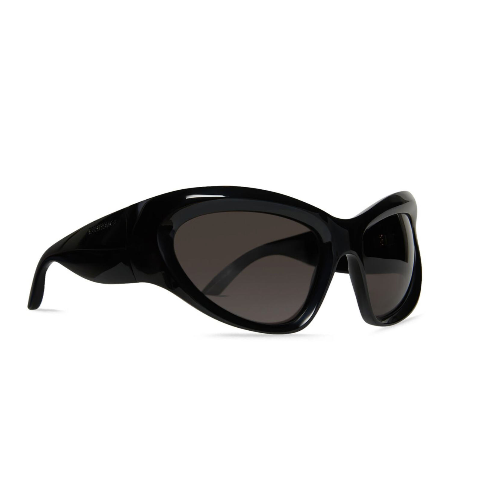 BALENCIAGA バレンシアガ 23SS Cat Eye Sunglasses BB0228S ラップD フレームサングラス カーキ キャットアイ