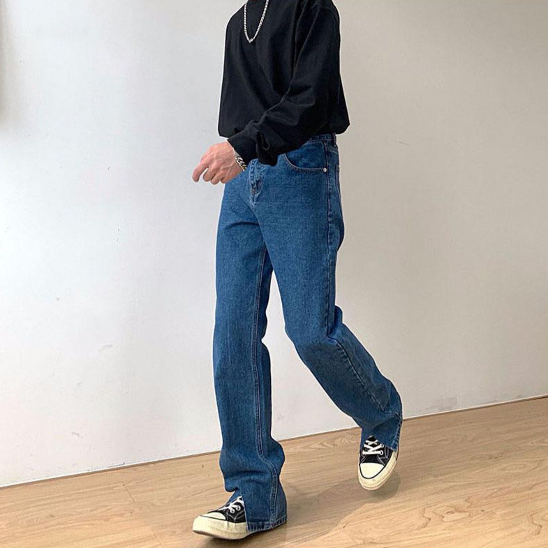 Slit-Front Jeans in Straight Leg  Radpresent Jeans Collection – RADPRESENT