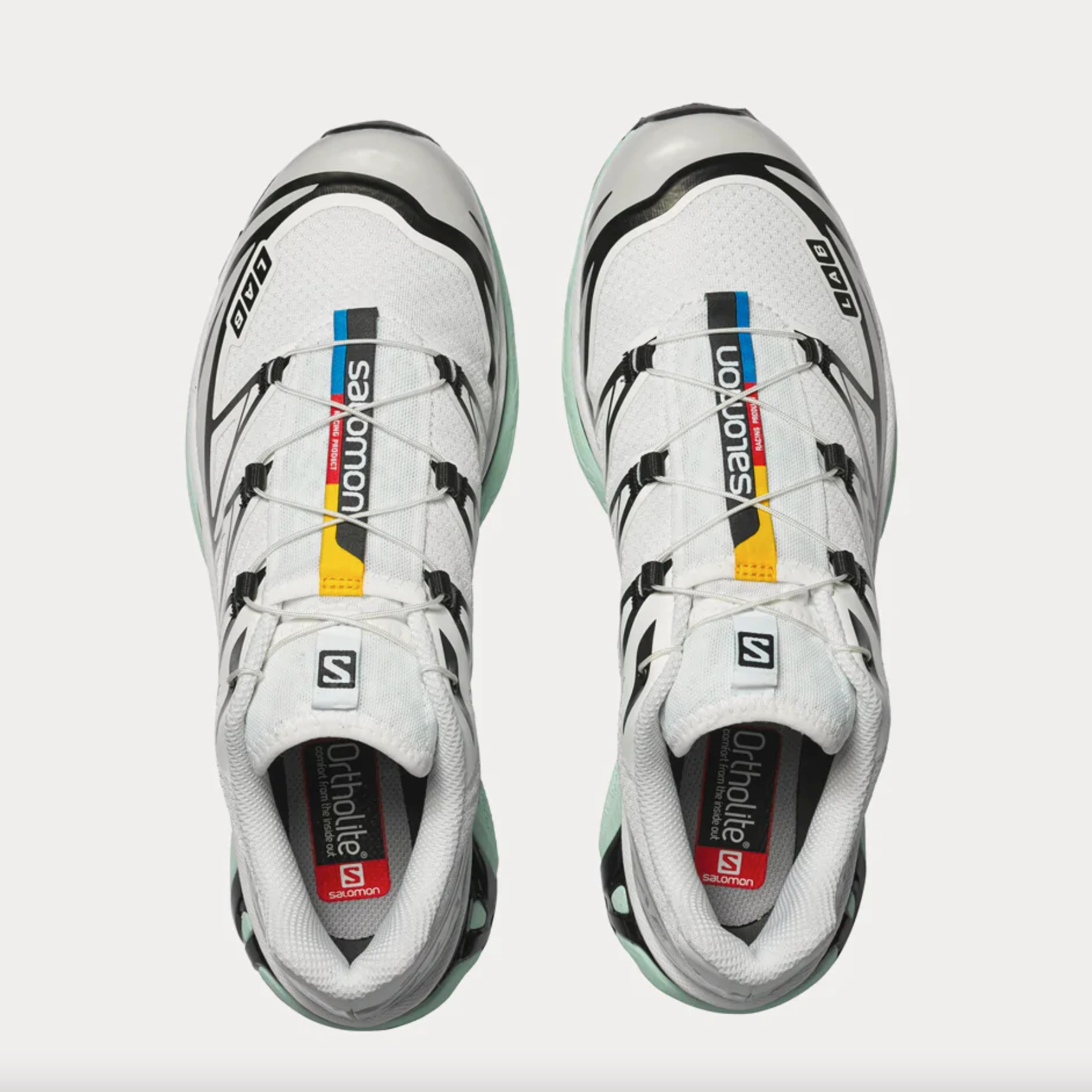 Salomon S/Lab XT-6 Advanced Sneakers | RADPRESENT 37 / White/ Lunar Rock/ Icy Morn / Textile