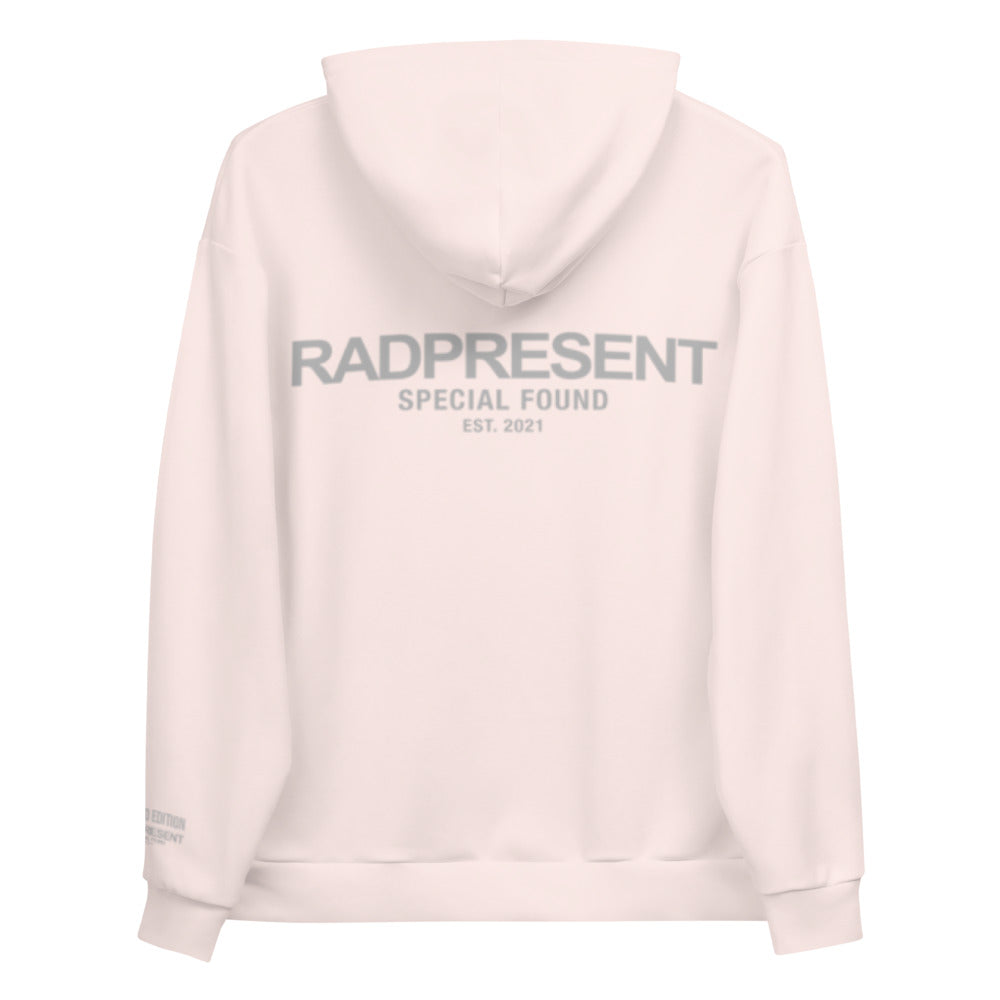 White & Pink Puff Print Hoodie – Rapidfireclothing