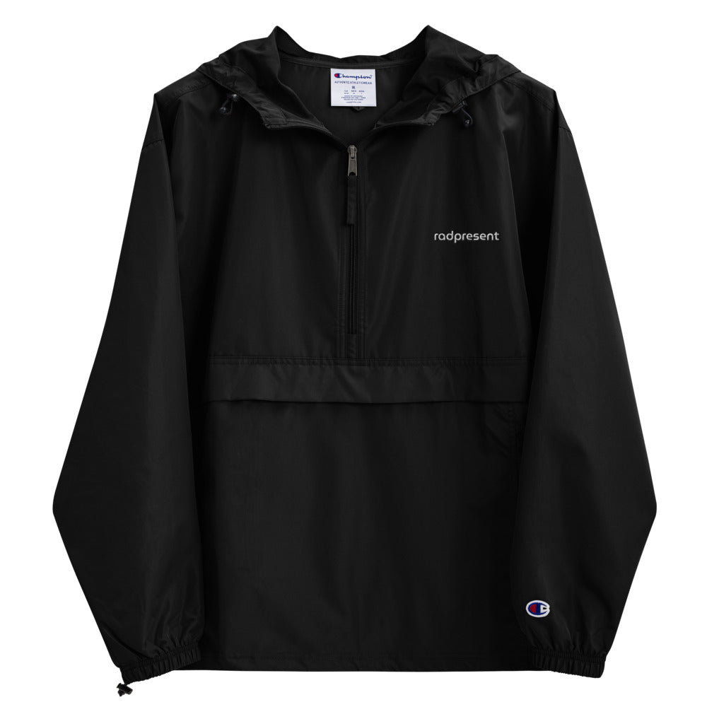 All black shop champion windbreaker